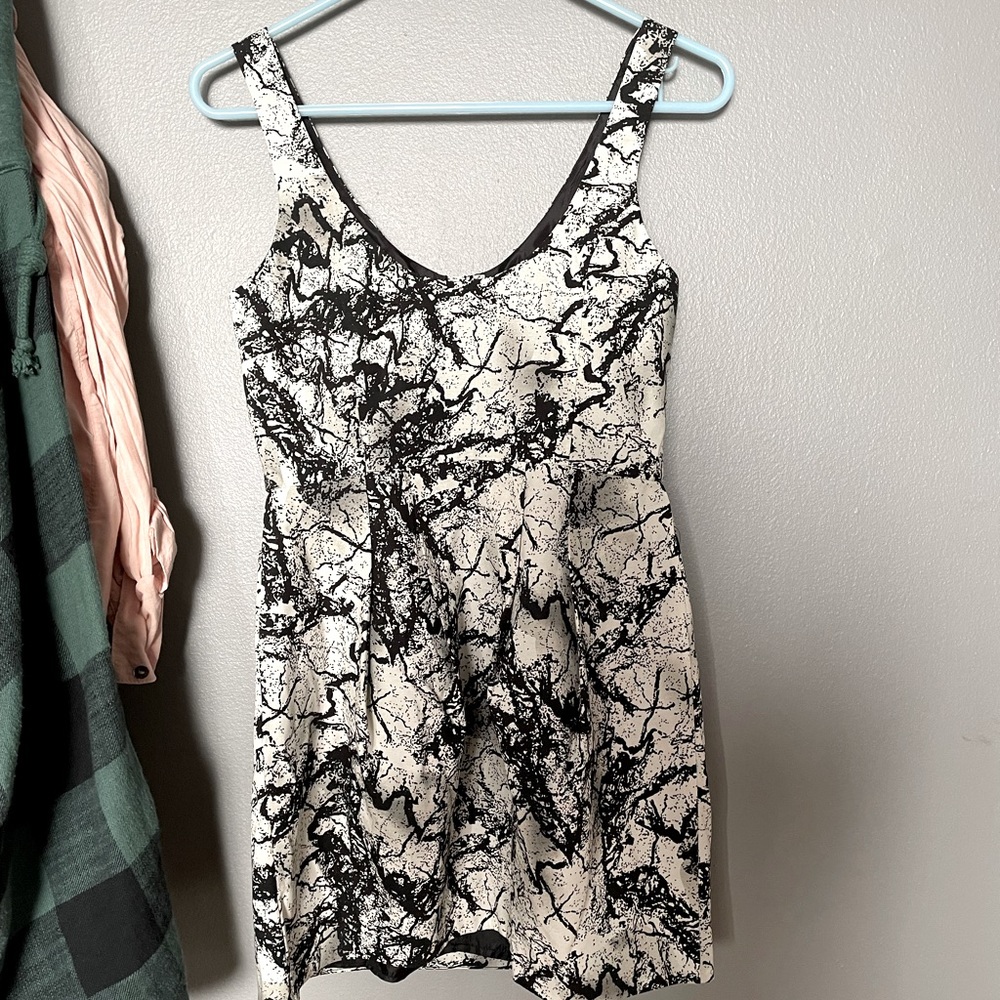 H&M Divided paint splatter dress, size 4